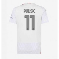 Billiga AC Milan Christian Pulisic #11 Borta fotbollskläder Dam 2023-24 Kortärmad